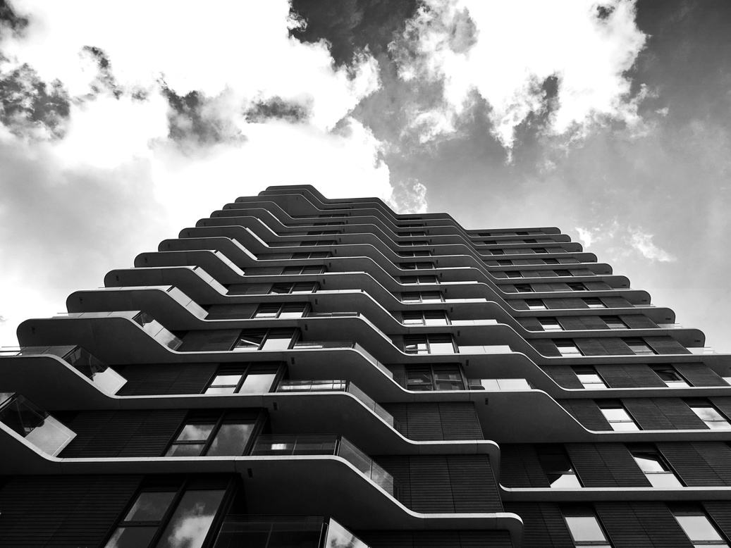 Modern building facade
